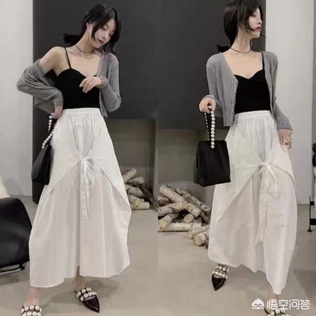 黑色蕾丝吊带背心可以配什么外套?