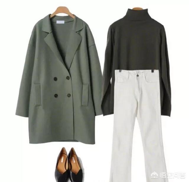 绿色大衣怎样穿搭才显高级