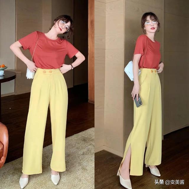 夏天最适合穿阔腿裤了,遮肉又显瘦,应该怎么搭配鞋子才好看呢