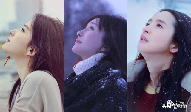 关晓彤和张嘉倪侧颜对决，被摁在地上摩擦啊…(欧阳娜娜侧颜)