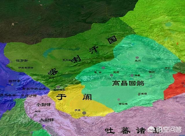 回鹘地图图片