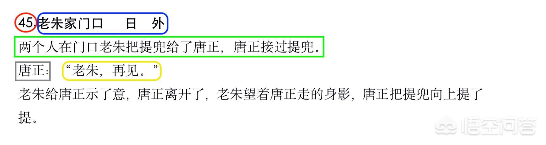 现在华语电影剧本格式是什么样的