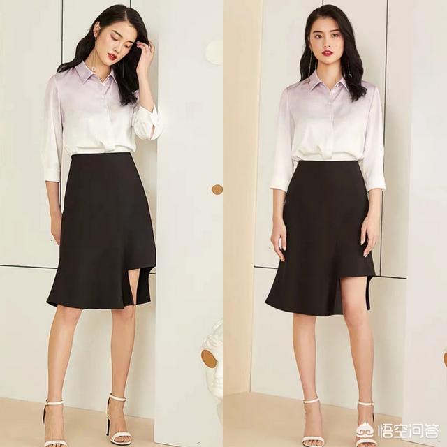 秋冬黑色连衣短裙配什么鞋