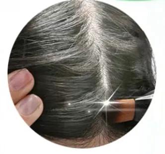 45岁了,头发白了很多经常染都盖不住,有什么好办法吗